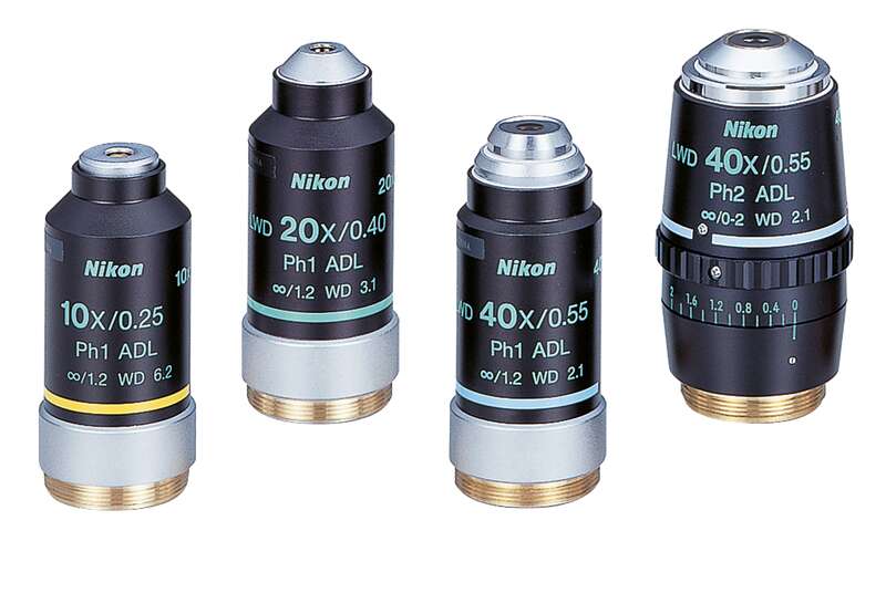 CFI Achromat Series for Apodized Phase Contrast