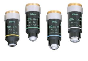 CFI Achromat Series for Phase Contrast