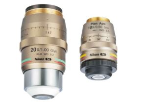 Objectives for imaging cleared specimens