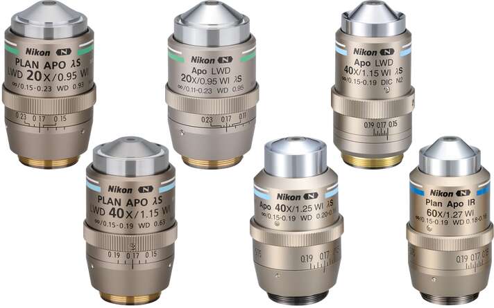 Dòng CFI Plan Apochromat/Apochromat Lambda S